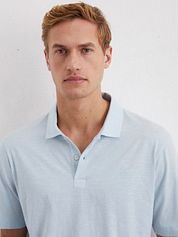 Marc O'Polo Polo Shirt Slubs Starlight Blue