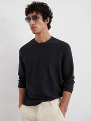 Marc O'Polo Pullover Linen Blend Navy