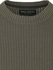 Marc O'Polo Pullover Ribbed Green
