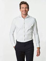 John Miller Shirt Hyperstretch White