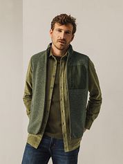State Of Art Bodywarmer Teddy Olive