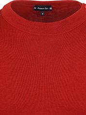 Armor-Lux Marin Goulenez Sweater Merino Wool Red