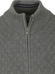 Gant Vest Texture Grey