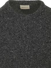 Gant Pullover Wool Blend Anthracite