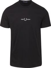 Fred Perry T-Shirt M4580 Zwart