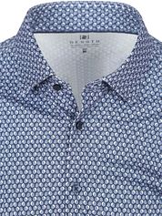 Desoto Shirt Print Dark Blue