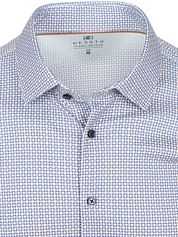 Desoto Shirt Print Blue 
