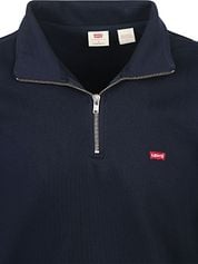 Levi's Sweater Half Zip Navy