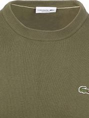 Lacoste Sweater Crewneck Olive