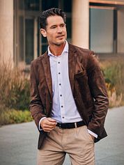 Suitable Blazer Pasetta Cognac