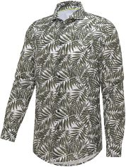 Blue Industry Shirt Leaf Dark Green