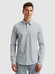 Cast Iron Shirt Twill Jersey Light Blue