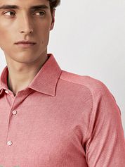 Desoto Short Sleeve Jersey Shirt Coral