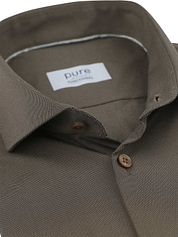 Pure The Functional Shirt Super Stretch Brown