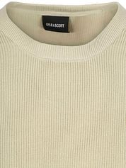 Lyle & Scott Rib Pullover Greige
