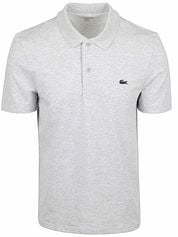 Lacoste Polo Shirt Breathable Grey