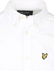 Lyle & Scott Shirt Plain Oxford White