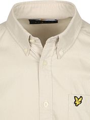 Lyle & Scott Shirt Plain Oxford Ecru