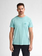Petrol T-Shirt Key Melange Aqua
