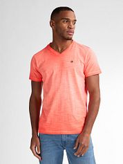 Petrol T-Shirt Stingray Bright Coral