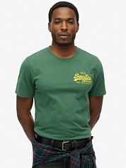 Superdry Tee Relaxed Green