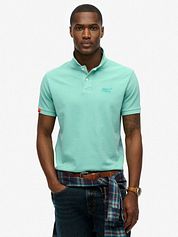 Superdry Polo Destroyed Green