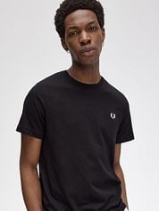 Fred Perry T-Shirt Black 102