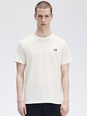Fred Perry T-Shirt White 129