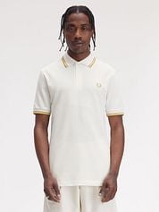 Fred Perry M3600 Polo Shirt White Y53