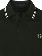  Fred Perry Polo Twin Tipped M3600 Dark Green
