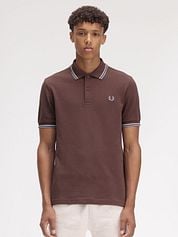 Fred Perry M3600 Polo Shirt Brown Y66