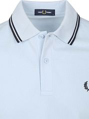  Fred Perry Polo Twin Tipped M3600 Blue Y69