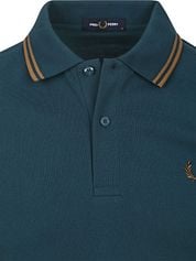  Fred Perry Polo Twin Tipped M3600 Petrol