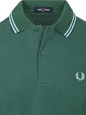  Fred Perry Polo Twin Tipped M3600 Green Z59