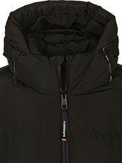 Superdry Puffer Jacket Hooded Black
