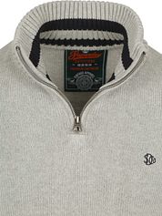 Superdry Half Zip Pullover Heavy Grey 