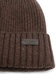 Barbour Beanie Carlton Wool Brown