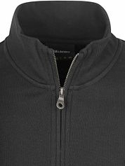 Lyle & Scott Sweat Half Zip Black