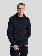 Lyle and Scott Hoodie Tonal Navy