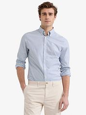 McGregor Shirt Oxford Stripes Blue