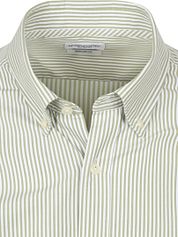 McGregor Shirt Poplin Stripes Green