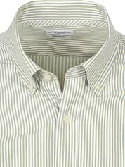 McGregor Shirt Poplin Stripes Green