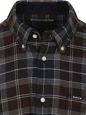 Barbour Fortrose Shirt Tartan Navy Brown