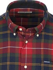 Barbour Fortrose Shirt Tartan Red