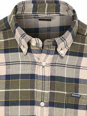 Barbour Kyeloch Shirt Checkered Olive