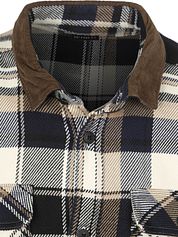 Barbour Overshirt Plaid Grasmoor Navy