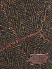 Barbour Wilkin Flat Cap Herringbone Green
