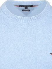 Tommy Hilfiger Pullover Cotton Kashmir Light Blue