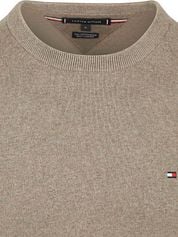 Tommy Hilfiger Pullover Cotton Kashmir Taupe