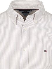 Tommy Hilfiger Oxford Shirt Stripes Beige
